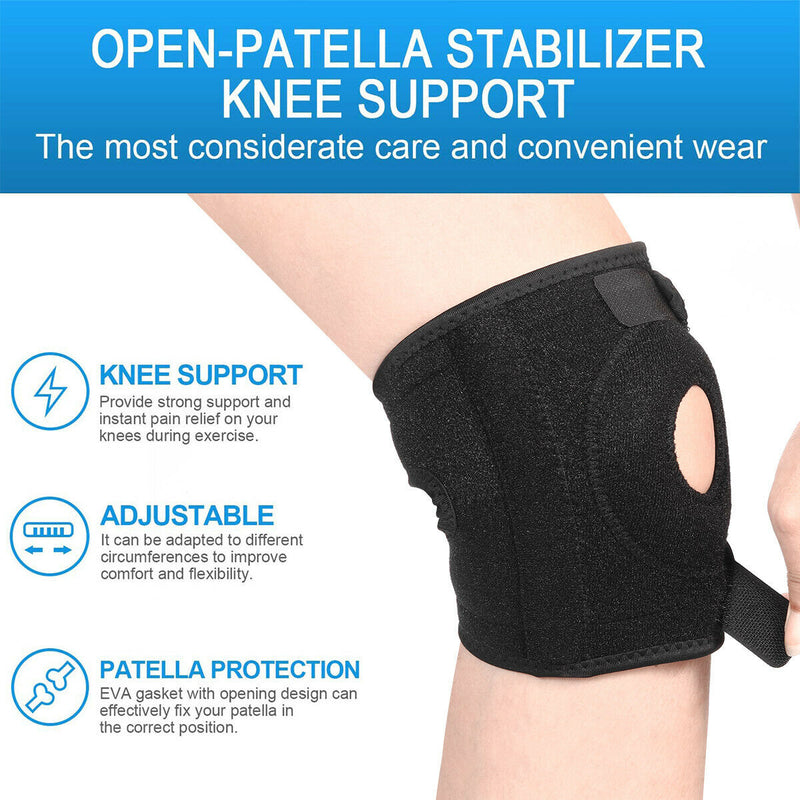 Adjustable Neoprene Knee Brace w/ Anti-Slip Design for Running Arthritis Jumper