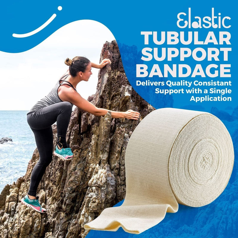 1M Self Adhesive Bandage Wrap Breathable Elastic Wrap Roll For Sports Injury