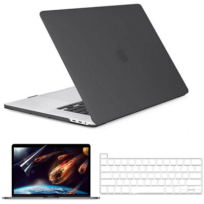 3 IN 1 Rubberized Shell+KB Cover+LCD Film for MacBook 13" A2338 M1, A2289, A2251