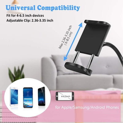 Car Air Vent Phone Holder Clip Mount Smartphone Gravity Stand (Black)