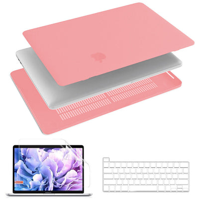 3 IN 1 Rubberized Shell+KB Cover+LCD Film for MacBook 13" A2338 M1, A2289, A2251