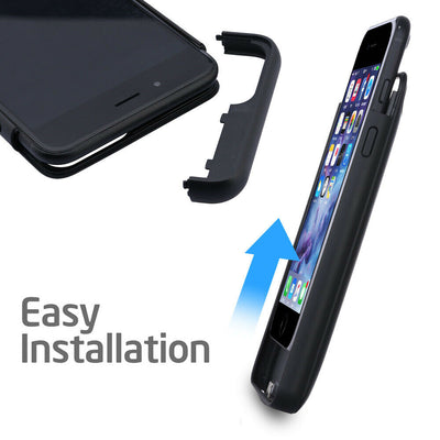 Protective Portable Charging Battery Case for Apple iPhone 5s 6 7 8 Xs 11 SE2020