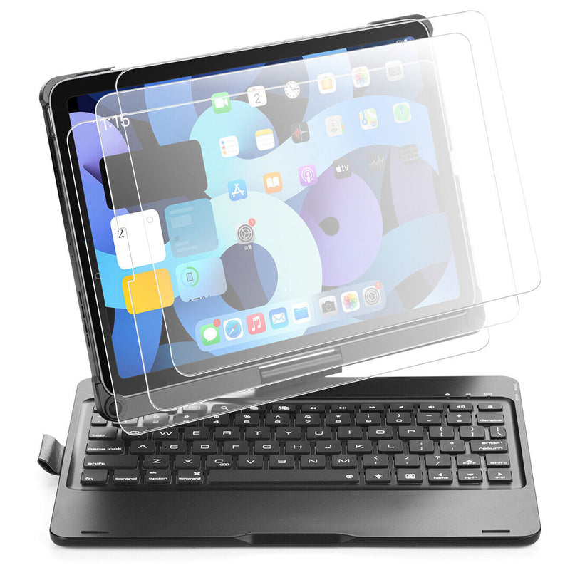 iPad Air 4th 10.9/ Pro 11 2020 Wireless Bluetooth Keyboard Case+Screen Protector