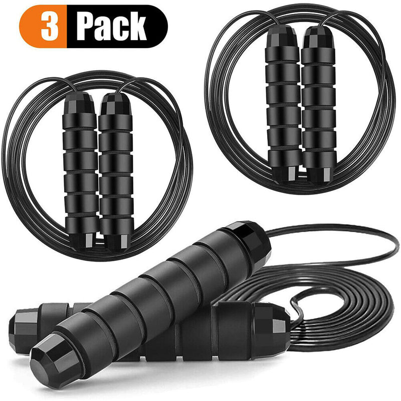 Aerobic Exercise Boxing Skipping Jump Rope Adjustable Bearing Speed Fitness CA