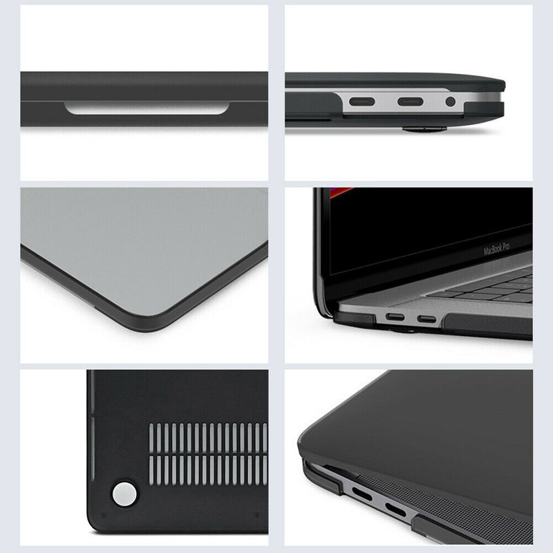 Smooth Matte Black Hard Case for Older Version MacBook Pro 15" A1398 with Retina