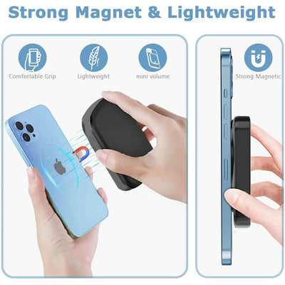 [15W Qi&PD 20W Fast Charging] Magnetic Charging Power Bank for iPhone 13 Pro Max