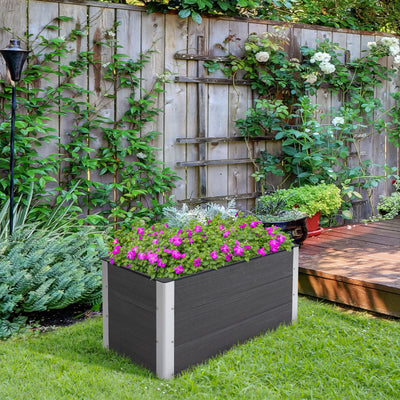 3&apos; x 2&apos; x 2&apos; Raised Garden Bed Portable Planter Box for Vegetables Flowers Herb