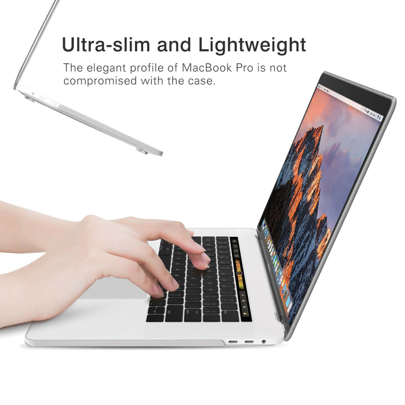 MacBook Pro 13" A2289/A2251/A2159/A1989/A1706 Plastic Hard Shell (White Marble)