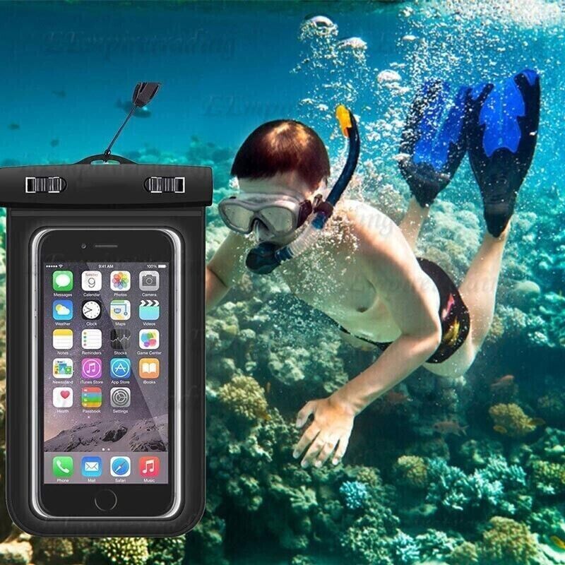 Underwater Pouch Waterproof Bag Dry Case Cover For Samsung  Cell Phone