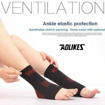 1Pair Sports protective gear football Ankle support Running Fitness Brace Nylon