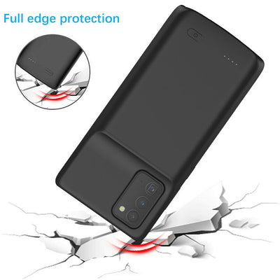 For Galaxy S21/S21 Plus/S21 Ultra Battery Charging Case Cover Power Bank, Black