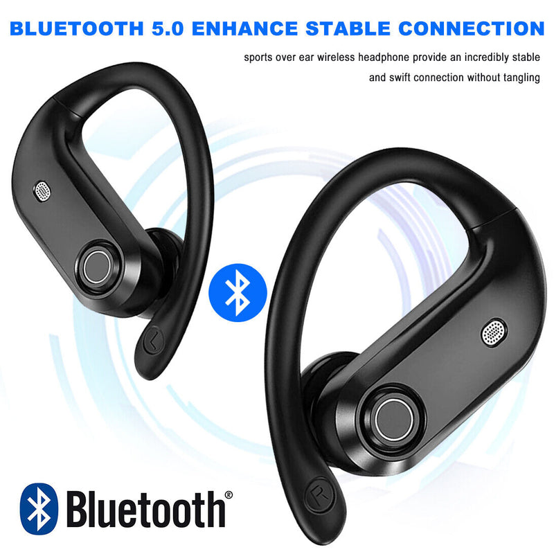 Bluetooth 5.0 Wireless Earbuds Stereo Headphone with ENC Call Noise Cancellation