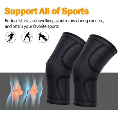 Knee Support Brace Compression Sleeve for Joint Pain, Arthritis, Meniscus Tear