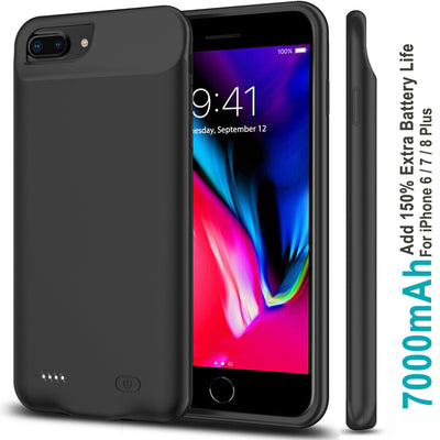 Protective Portable Charging Battery Case for Apple iPhone 5s 6 7 8 Xs 11 SE2020