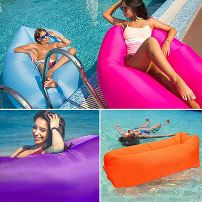 Inflatable Lounger Air Sofa Hammock-Portable,Water Proof & Anti-Air Leaking CA