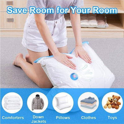 STRONG VACUUM STORAGE SPACE SAVING BAGS VAC BAG SPACE SAVER VACCUM VACUM BAG