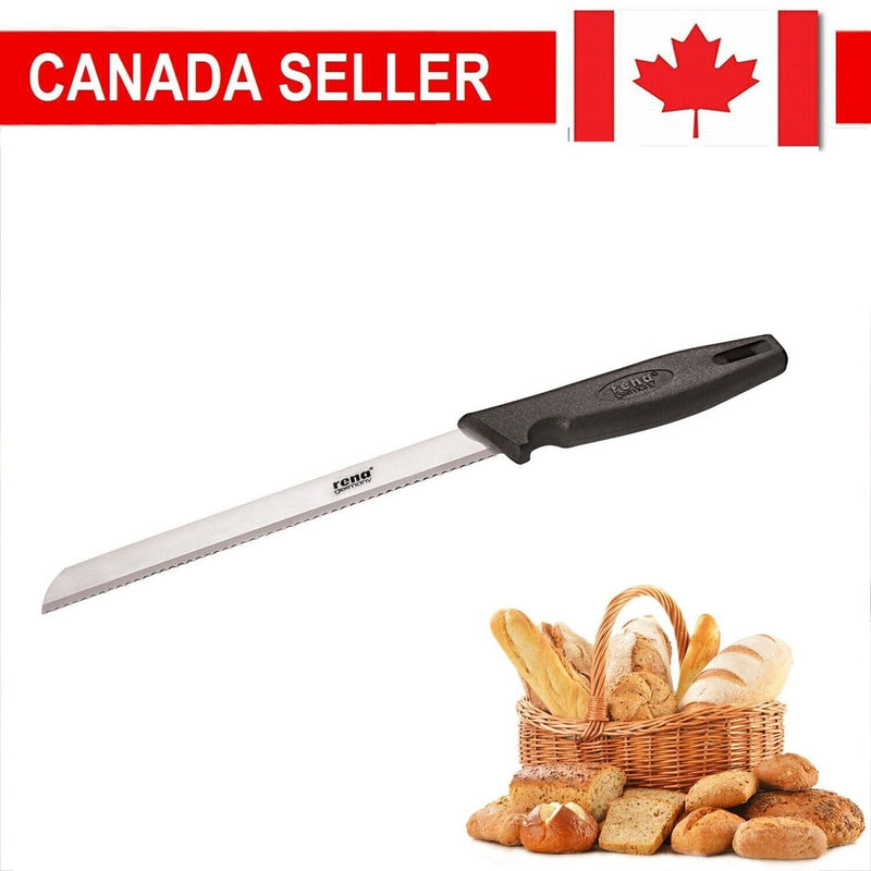 Stainless Steel Bread Knife Big Serration Kitchen Tool Essential handle Knife