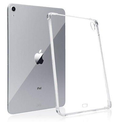 For Apple iPad Air 3rd 10.5inch 2019 Clear Soft TPU Case, 9H Tempered Glass CA