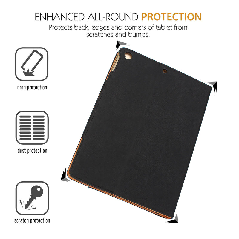 iPad Air 4th 10.9" 2020 Leather Stand Case Cover With [Multiple Viewing Angles]