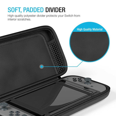 Protective Portable Hard Shell Pouch Carrying Travel Bag for Nintendo Switch CA