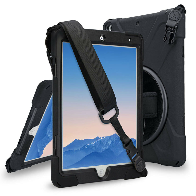 For iPad 7th 10.2, Air3, Pro 12.9" 2020 360 Heavy Duty Rugged Shockproof Case CA