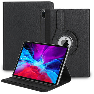 360 Degree Pu Leather Case w/ Corner Protection for iPad Pro 12.9" 11" 2018 2020