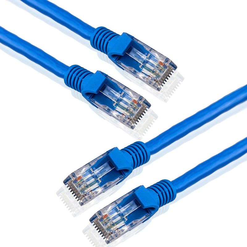 Ethernet Network Patch Cable | CAT6, AWG24, CCA, UTP, RJ45 - 6 10 25 50 75 100FT