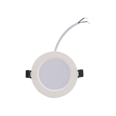 Premium Led Panel Round Ceiling Down Light Silver 10WR Blade Downlight CA