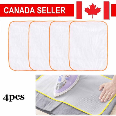 4X Heat Resistant Ironing Cloth Mesh Ironing Pad Cover Protective Board Mat Safe