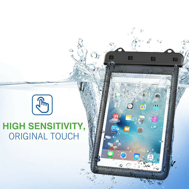 Touch Sensitive Underwater Tablet Dry Bag with Lanyard for Galaxy Tab S4/3,Tab A