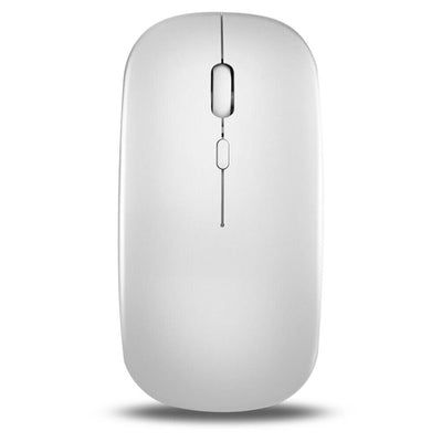 1600DPI Quiet Click Wireless Mouse, Bluetooth 5.0 / 2.4 GHz w/ USB Mini-Receiver