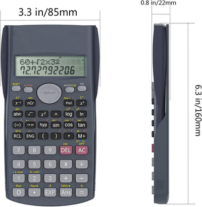 SCIENTIFIC CALCULATOR ELECTRONIC OFFICE 12 DIGITS SCHOOL EXAMS GCSE WORK OFFICE