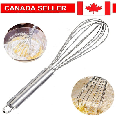 Kitchen Stainless Steel Bread Dough Whisk Whipper For Cake, Cream Blender CA