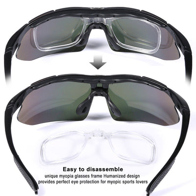 Lightweight & Windproof Cycling Sport UV400 Protective Glasses, Anti-Glare & Fog