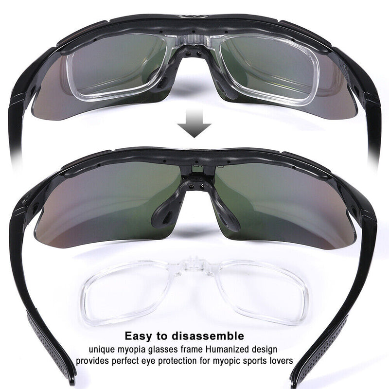 Lightweight & Windproof Cycling Sport UV400 Protective Glasses, Anti-Glare & Fog