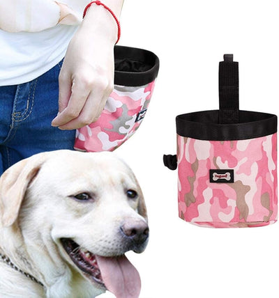 Pet Dog Puppy Obedience Training Treat Bag  Food Snack Bag Pouch Dispenser