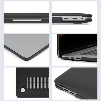Black Matte Shell Case for Older Version MacBook Pro Retina 13" A1502 & A1425
