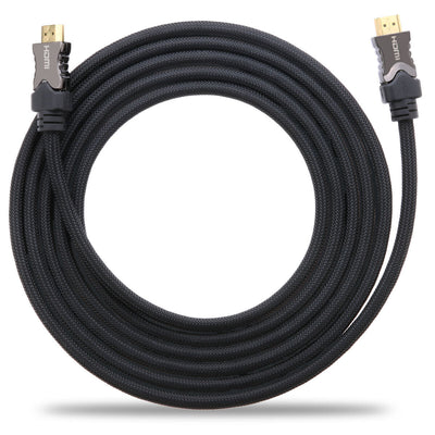 10FT/3M Ultra High Speed PREMIUM Braided UHD 8K HDMI Cable w/HDCP 2.2 eARC HDR