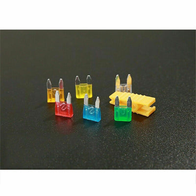 120pc 5-30A Micro Mini Blade Fuse Car Auto Bus Low Profile Assorted Vehicle Set