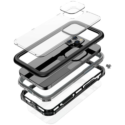 Full Body IP68 Waterproof Case w/Built in Screen Protector for iPhone 13/13 Pro