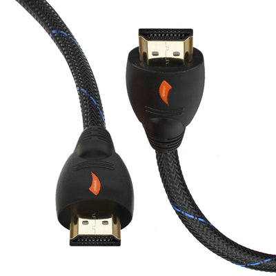 V2.1 8K Premium BRAIDED HDMI Cable Ultra Fast 48Gbps HD UHD Smart HDTV HDR 3D 4K