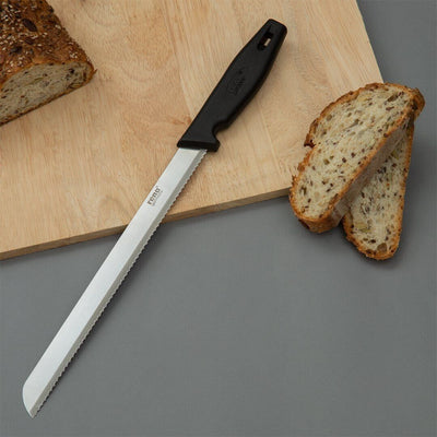 Stainless Steel Bread Knife Big Serration Kitchen Tool Essential handle Knife