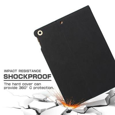 For iPad Pro 11" 1st/2nd/3rd, Air 4th 10.9" PU Leather Pocket Folio Smart Case