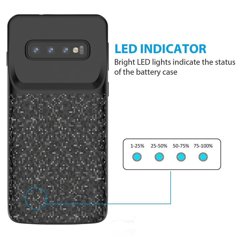 Samsung Galaxy Note 10+ 10 High Capacity 6000mAh Battery Case with S-Pen Hole