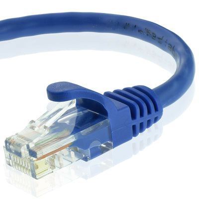 RJ45 Cat6 Network Cable Ethernet Lead 100% PURE COPPER (10-100FT)