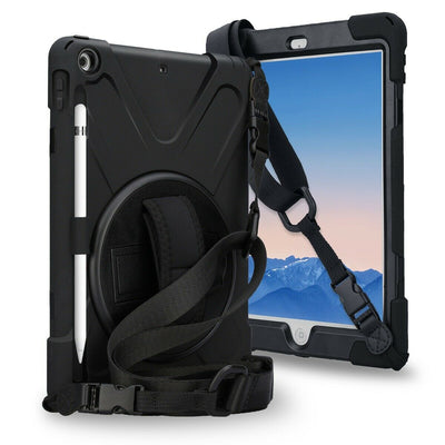 For iPad 7th 10.2, Air3, Pro 12.9" 2020 360 Heavy Duty Rugged Shockproof Case CA