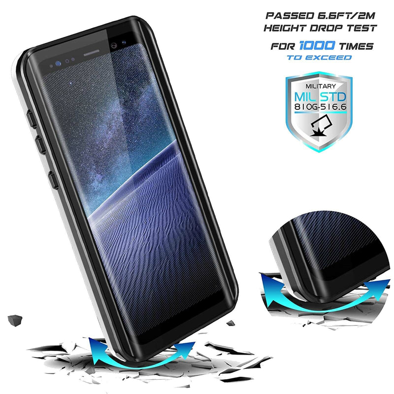 Galaxy S9 / 9 Plus IP68 Waterproof Dustproof Shockproof Case w/ Screen Protector