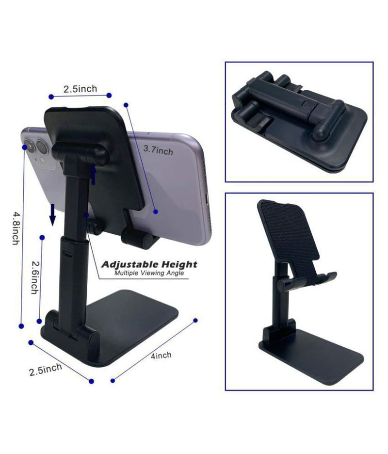 Universal Mobile Phone Tablet Adjustable Desktop Stand Anti-slip Lazy Bracket K