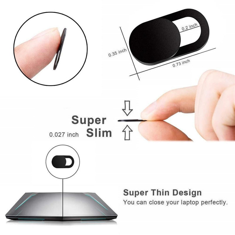 6pcs Web Camera Cover Slide Ultra-Thin for Laptop, Cell Phone Security &amp; Privacy