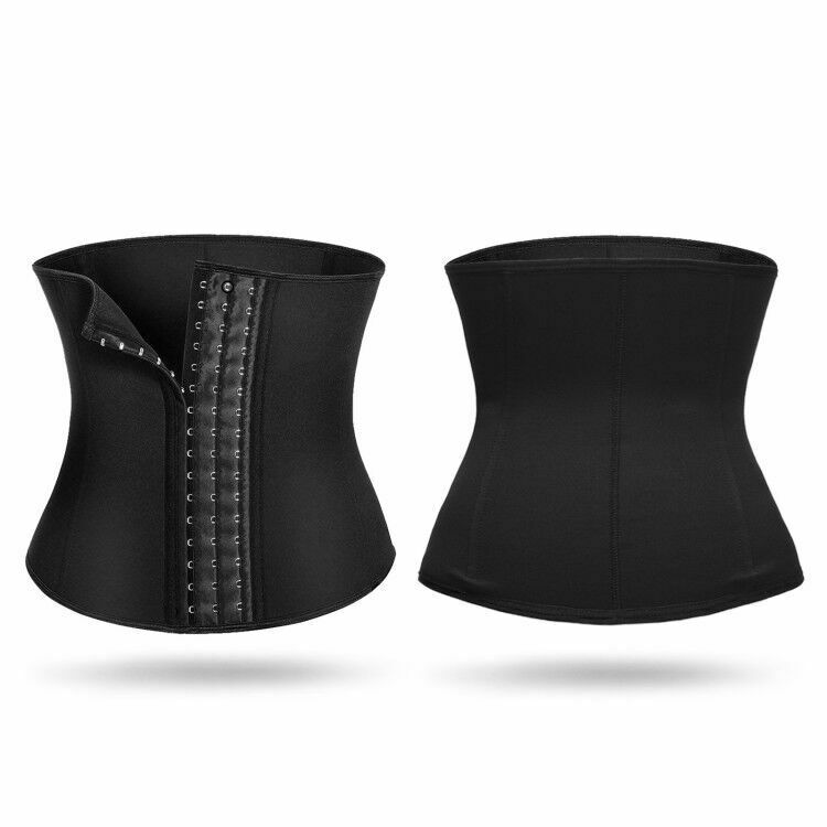 For Women Waist Trainer Corset Cincher Body Shaper with Steel Bones Extender CA